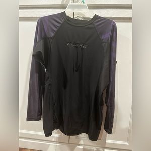 Purple jiu jitsu rashguard